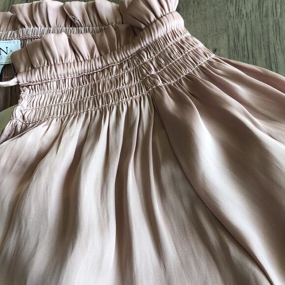 Carmen Marc Valvo Blush Peasant Blouse - - Picture 5 of 5